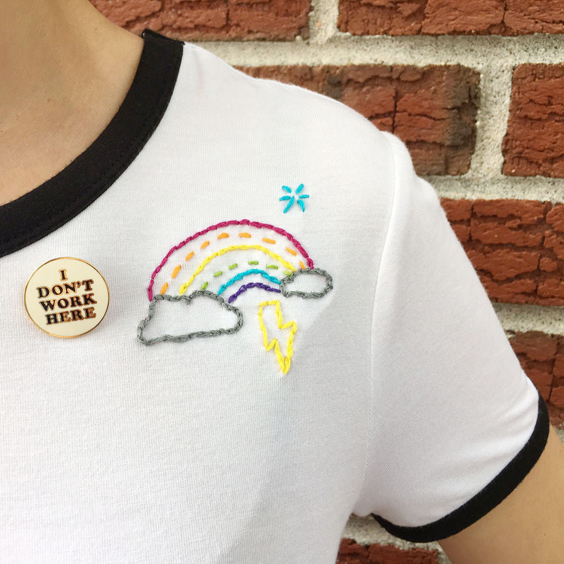 DIY Video: How To Embroider A T-Shirt