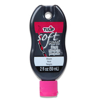 Tulip Soft Matte Fabric Paint - 2oz Paint Tulip Black