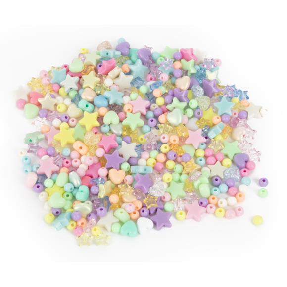 Pastel Heart Bead Tub Notions CousinDIY