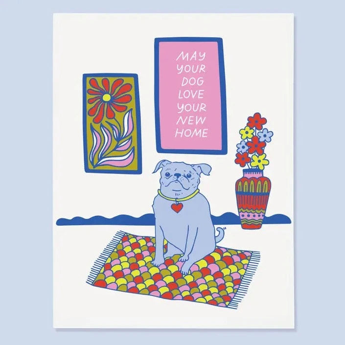 Dog Home Card Greeting Cards The Good Twin