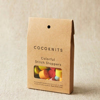 Colorful Stitch Stoppers Tools CocoKnits