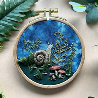 3D Woodland Snail Advanced Embroidery Kit