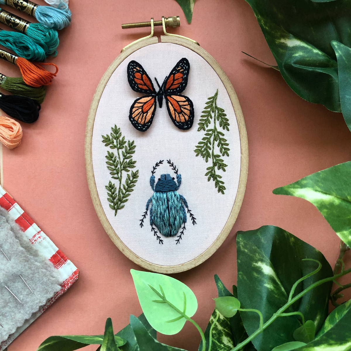3D Bug Collector Advanced Embroidery Kit