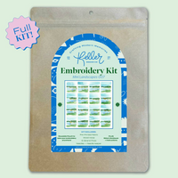 Mini Watercolor Landscapes Embroidery Kit