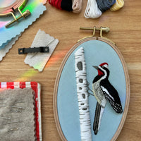 3D Busy Woodpecker Advanced Embroidery Kit