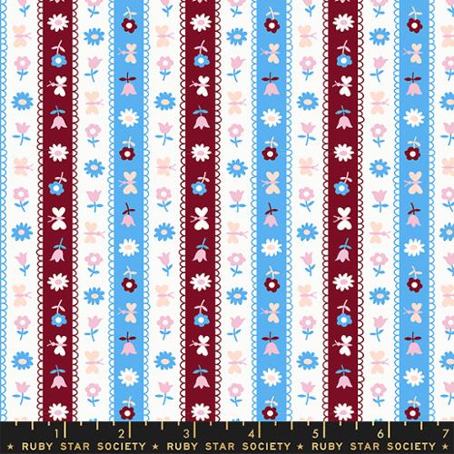 Lil Ribbon Stripe by Ruby Star Society in Altitude Brooklyn Craft Company