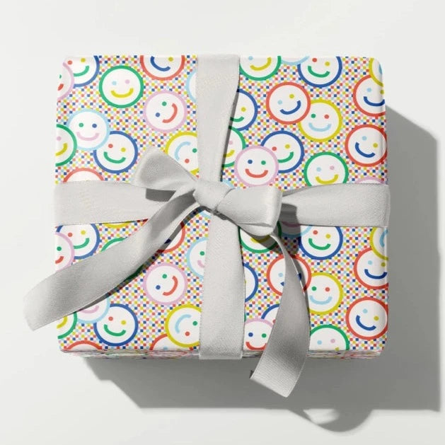 Check Yr Smile Gift Wrap Sheet My Darlin'