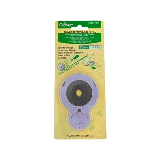60 mm Rotary Cutter Blade Refill - 1 pack Tools Clover