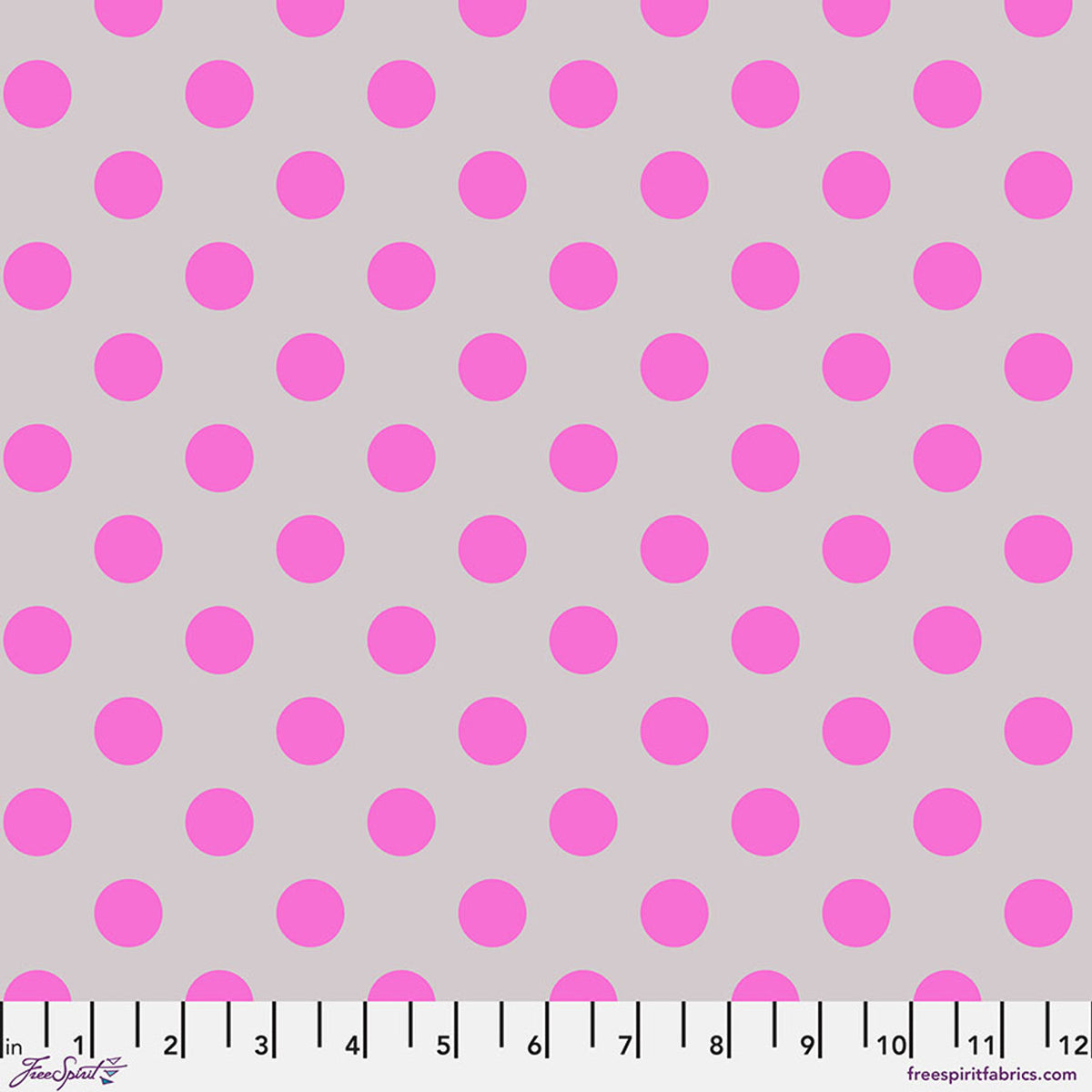 Neon Pom Pom in Mystic by Free Spirit