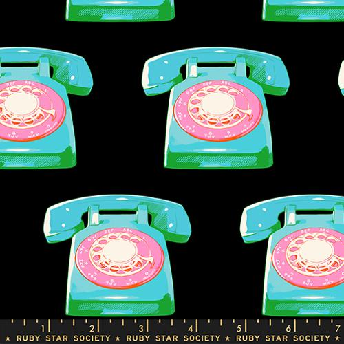 Sparkle Mart Telephones by Ruby Star Society in Black