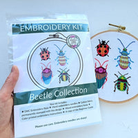 Beetle Collection Embroidery Kit Jessica Long Embroidery