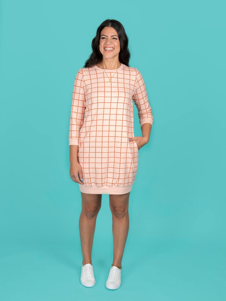 Billie Sweatshirt or Dress Pattern Pattern Tilly and the Buttons