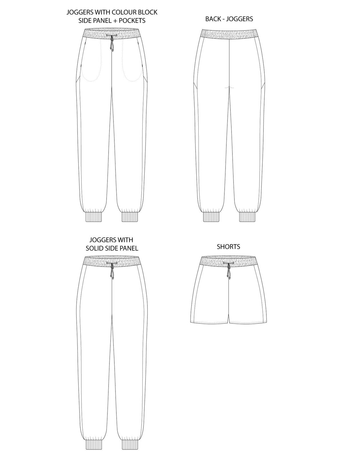 Cece Jogger Pattern Tilly and the Buttons