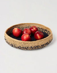 Daylight basket in midnight blue and desert palm
