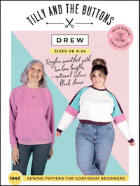 Drew Sweatshirt Pattern Tilly and the Buttons