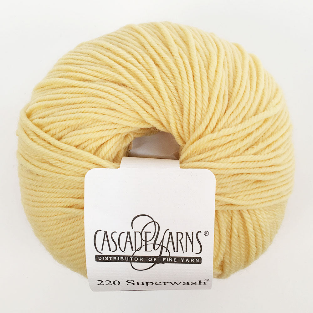 Cascade 220 Superwash Yarn Cascade Lemon 220 Superwash
