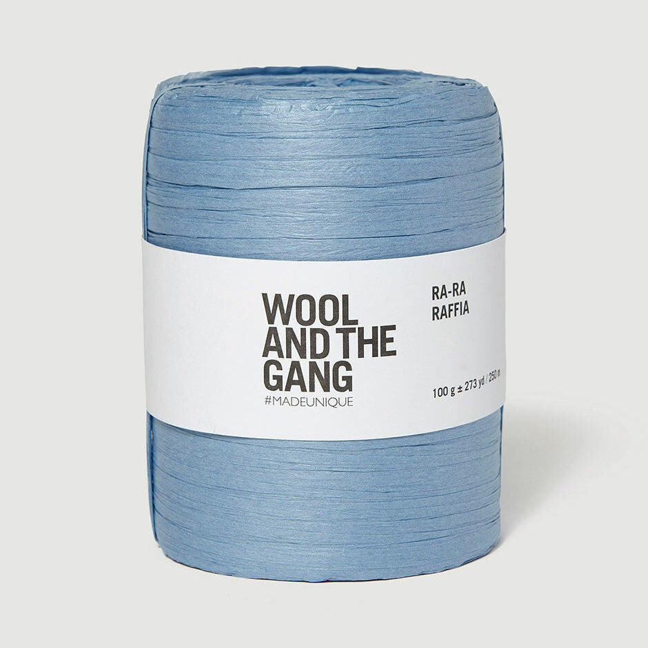 poweder blue ra-ra raffia