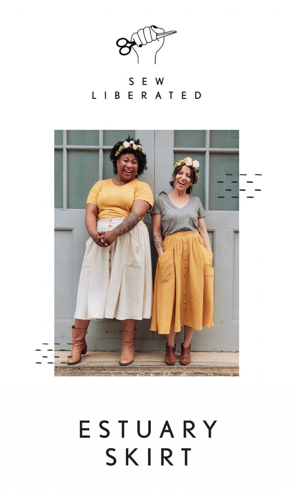 Estuary Skirt Sewing Pattern 0-30 Pattern Sew Liberated