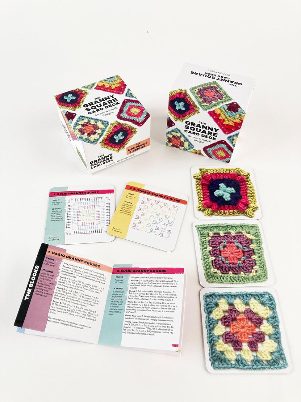 Granny Square Card Deck Book Search Press