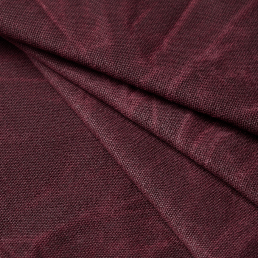 Waxed Army Duck Canvas-Oxblood Fabric Carr Textiles