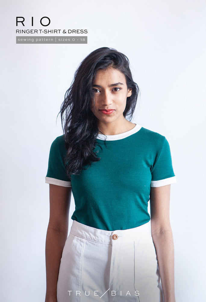 Rio T-shirt & Dress Pattern 0-18 Pattern True Bias