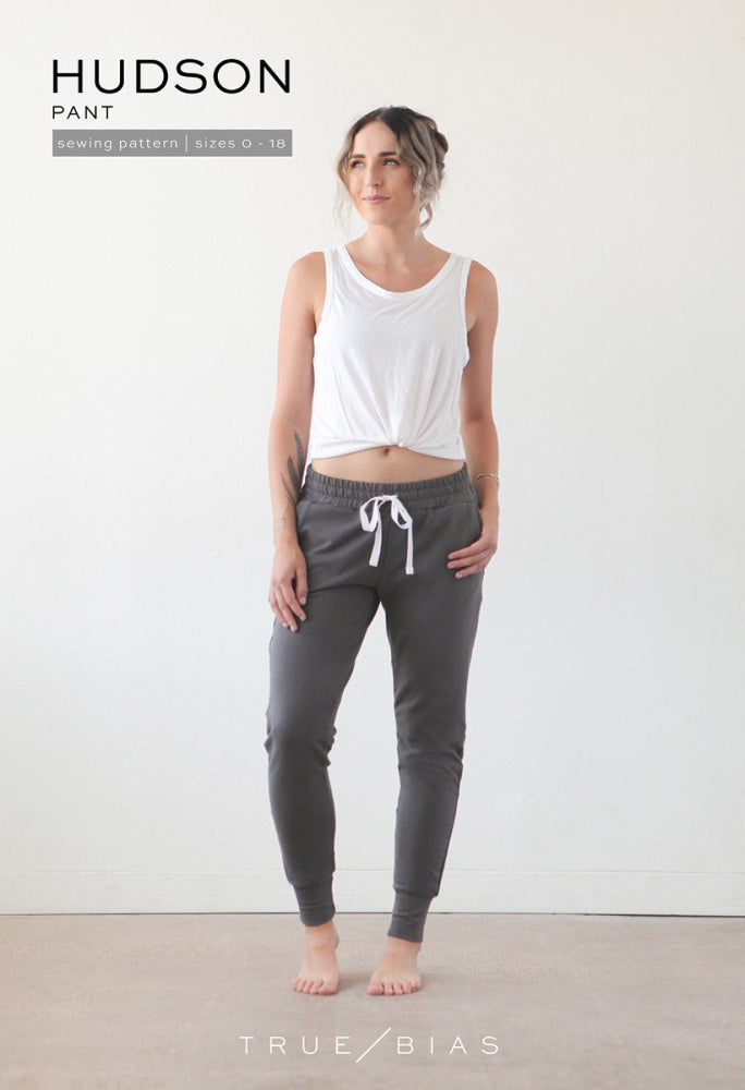 Hudson Joggers Pattern 0-18 Pattern True Bias