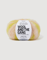 Wool and the Gang Take Care Mohair Stripe