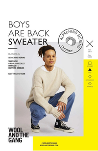 Boys are Back Sweater Knit Pattern