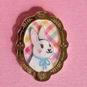 Framed Animal Portraits Frame Magnet Magnet Sunnie Creative Bunny