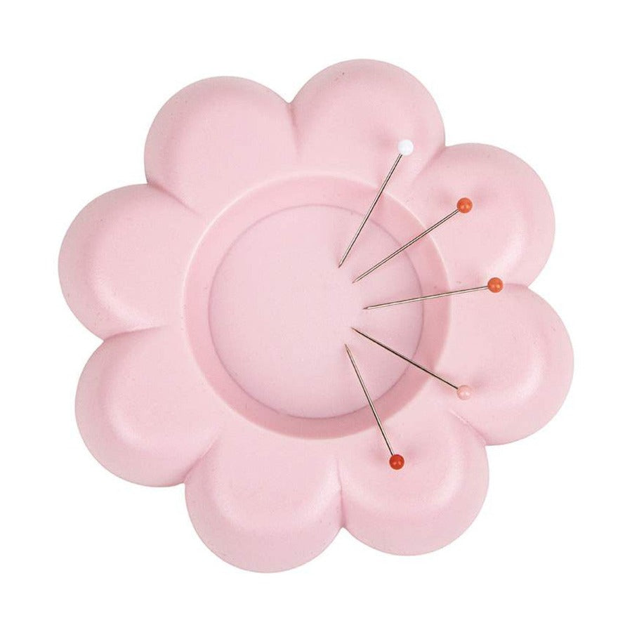 Calico Flower Power Magnetic Pin Holder Notions Riley Blake Designs
