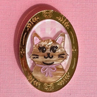 Framed Animal Portraits Frame Magnet Magnet Sunnie Creative Cat