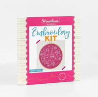 Crafty Cats Embroidery Kit Kit Hawthorn Handmade