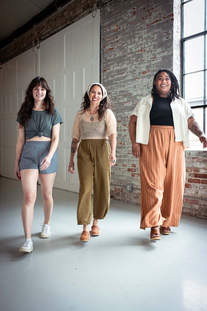 Chanterelle Pants and Shorts Sizes 0-24 Pattern Sew Liberated