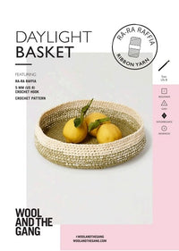 Daylight basket crochet pattern