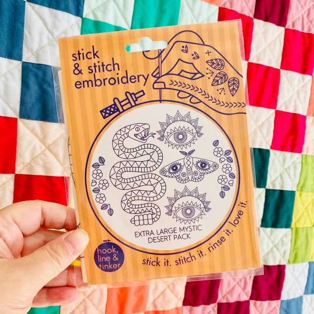 Mystic Desert Stick and Stitch Bundle Pattern Hook, Line & Tinker