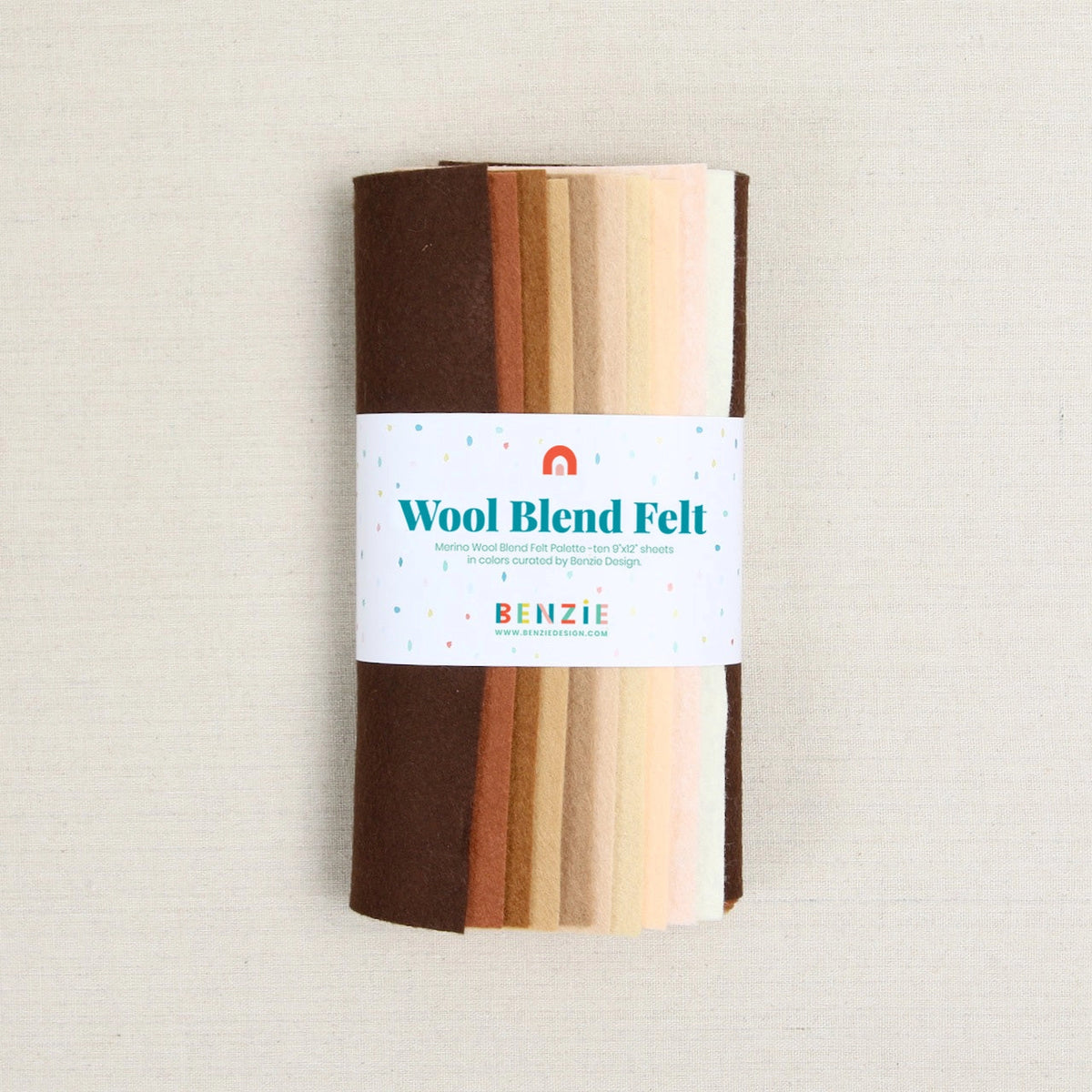 Wool Felt Sheets, Doll Face