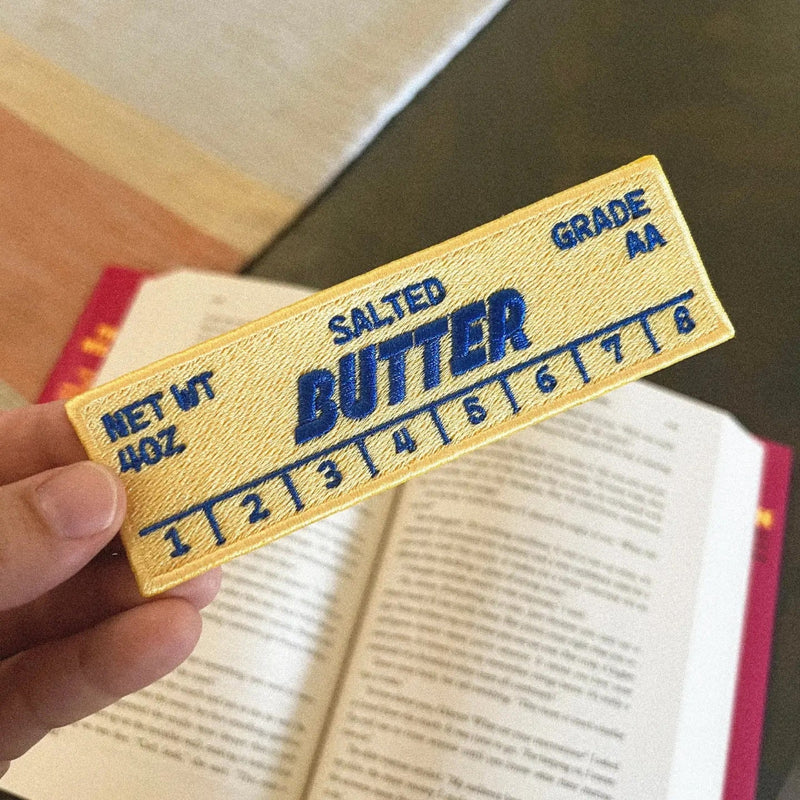 bookmark shaped like a stick of butter