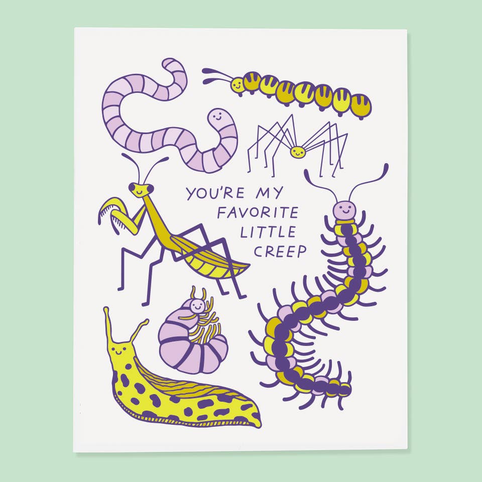 Little Creep Card Greeting Cards The Good Twin