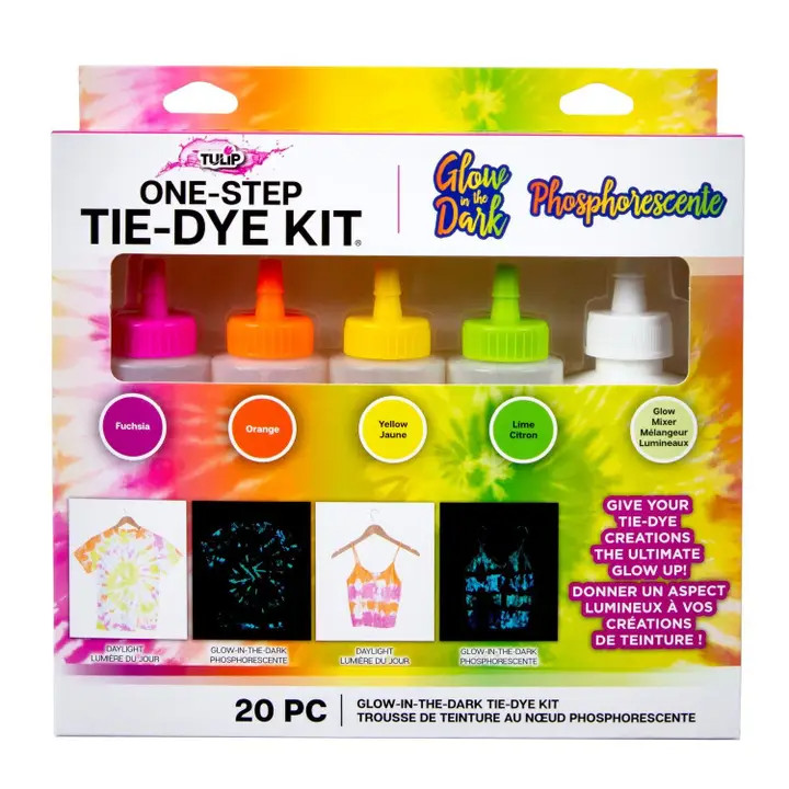 4-Color Tie Dye Kit - Glow in the Dark