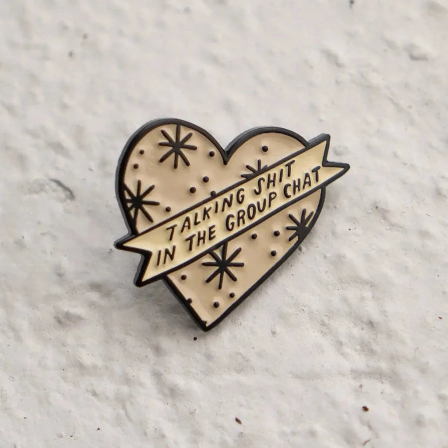 Group Chat Pin Jewelry Stay Home Club