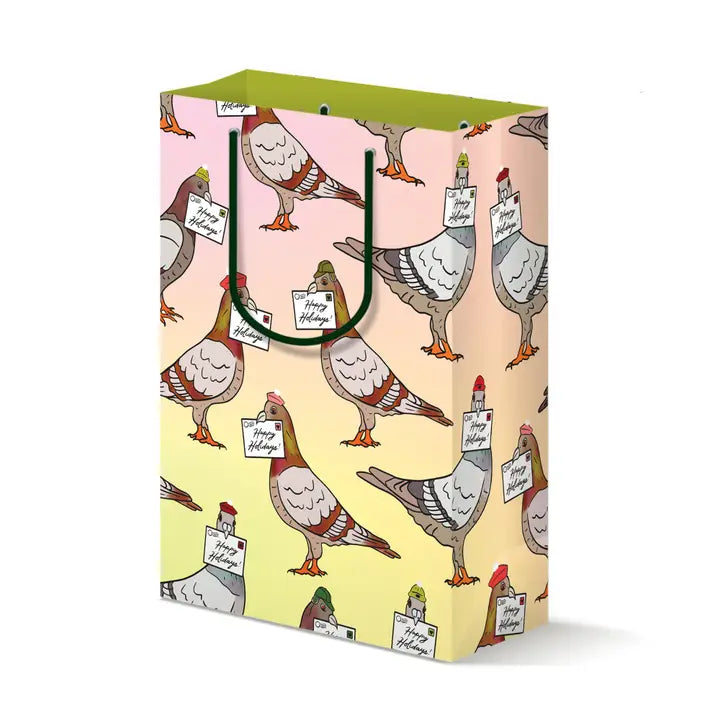Pigeon Holiday Gift Bag