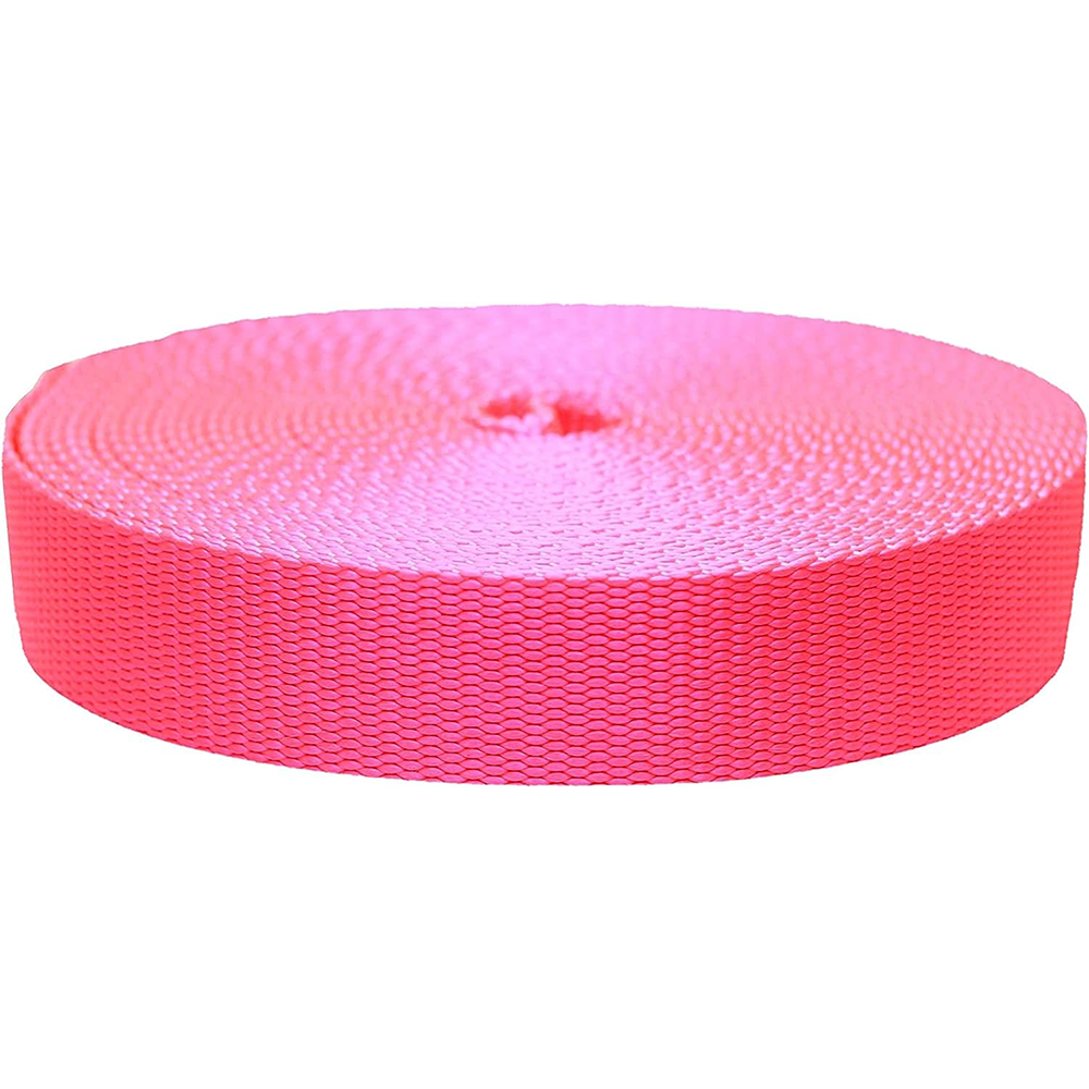1.5" Poly Webbing - Neon Pink Notions Brooklyn Craft Company