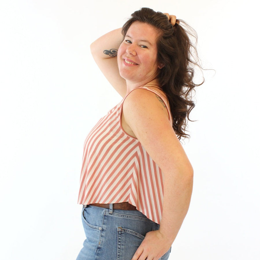 Sewing with Knits: Luna Tank Workshop Brooklyn Craft Company