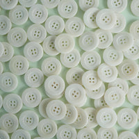 Milk 1" Corozo Nut Buttons Buttons Matchy Matchy Sewing Club