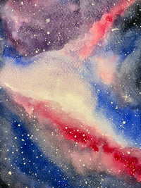 Watercolor Nebulas + Galaxies Workshop Brooklyn Craft Company