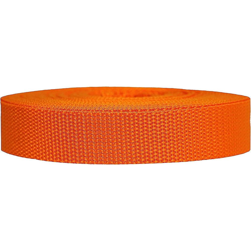 1.5" Poly Webbing - Orange Notions Brooklyn Craft Company