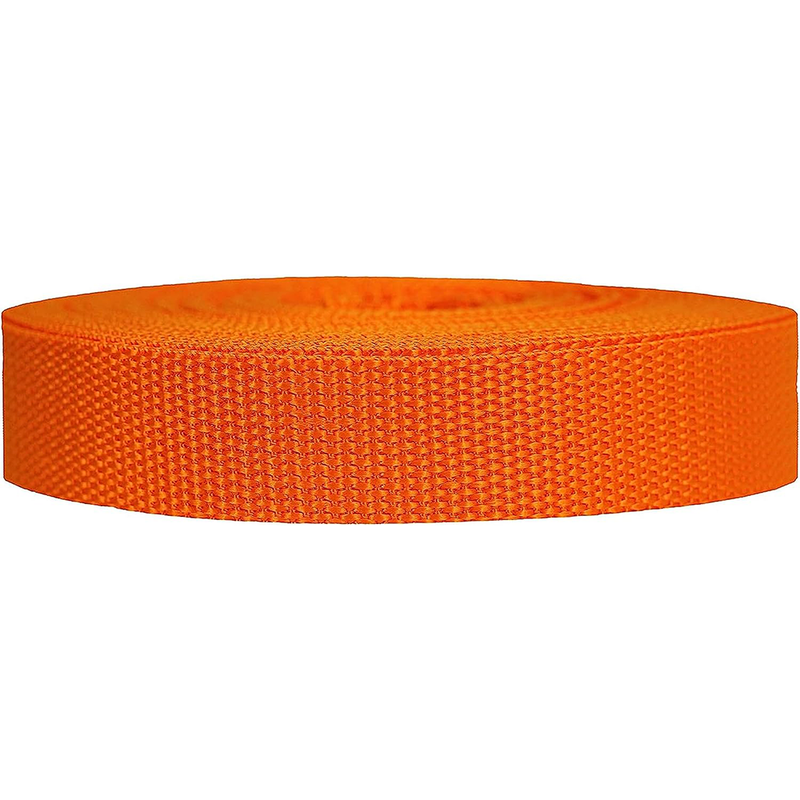 1.5" Poly Webbing - Orange Notions Brooklyn Craft Company
