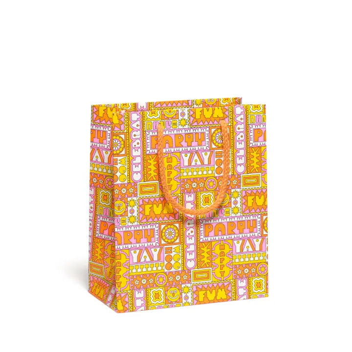 Party Fun Medium Gift Bag Gift Wrap Red Cap Cards