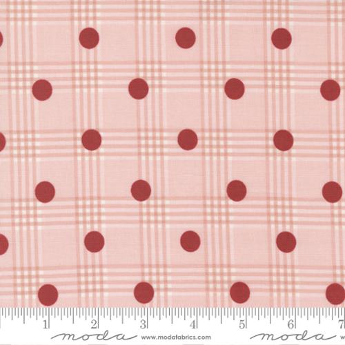 Isabella Polka Dot by Moda in Pink
