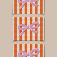 Pink Bow Garment Labels Matchy Matchy Sewing Club